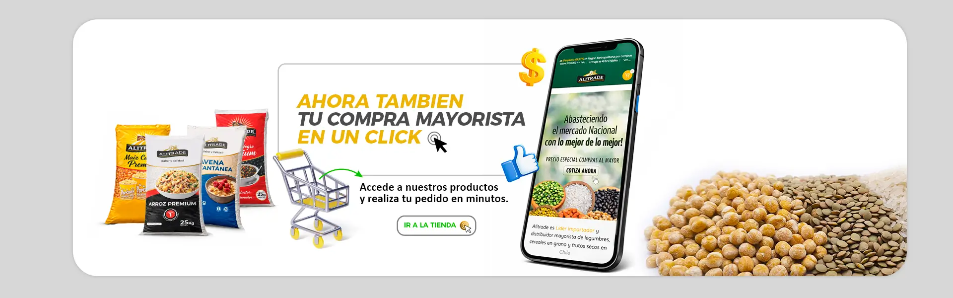 legumbres alitrade legumbres al mayor