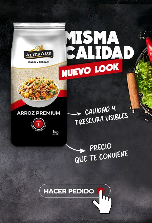Arroz premium Alitrade