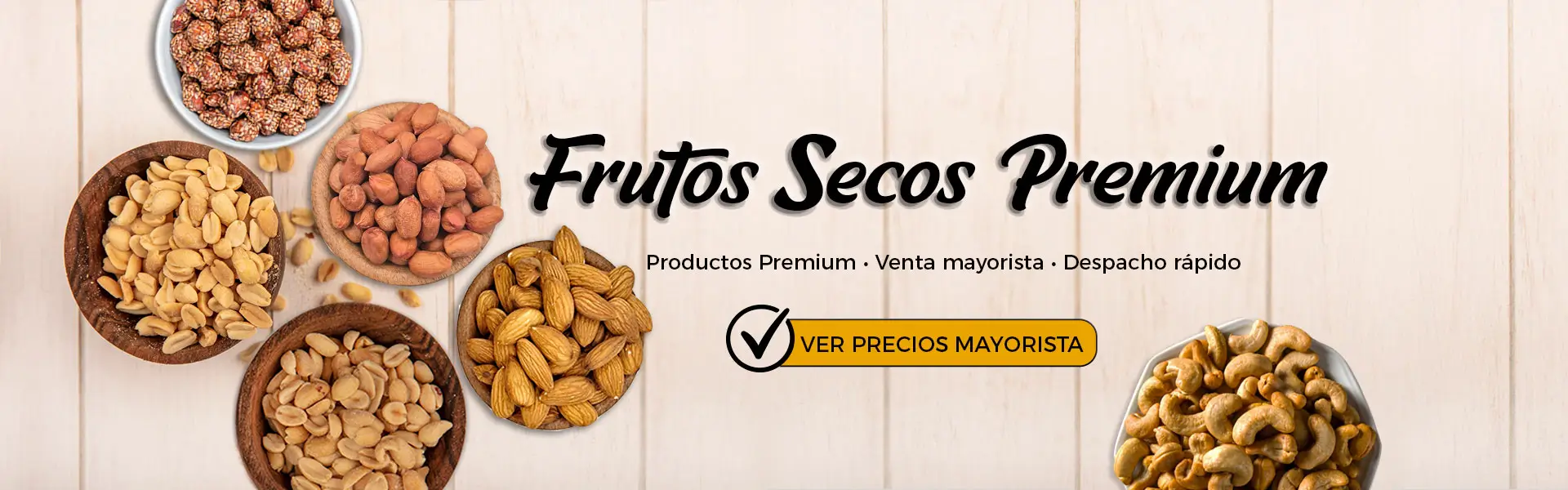 FRUTOS SECOS AL MAYOR